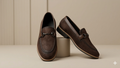 Brown Velvet loafer