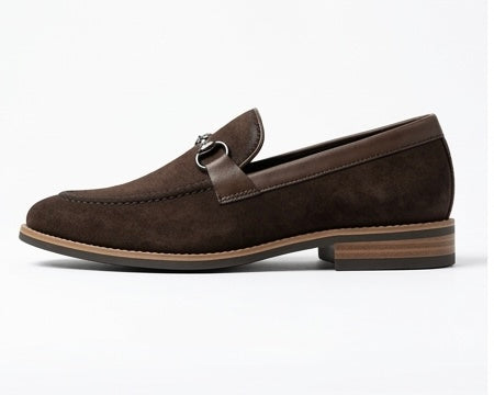 Brown Velvet loafer