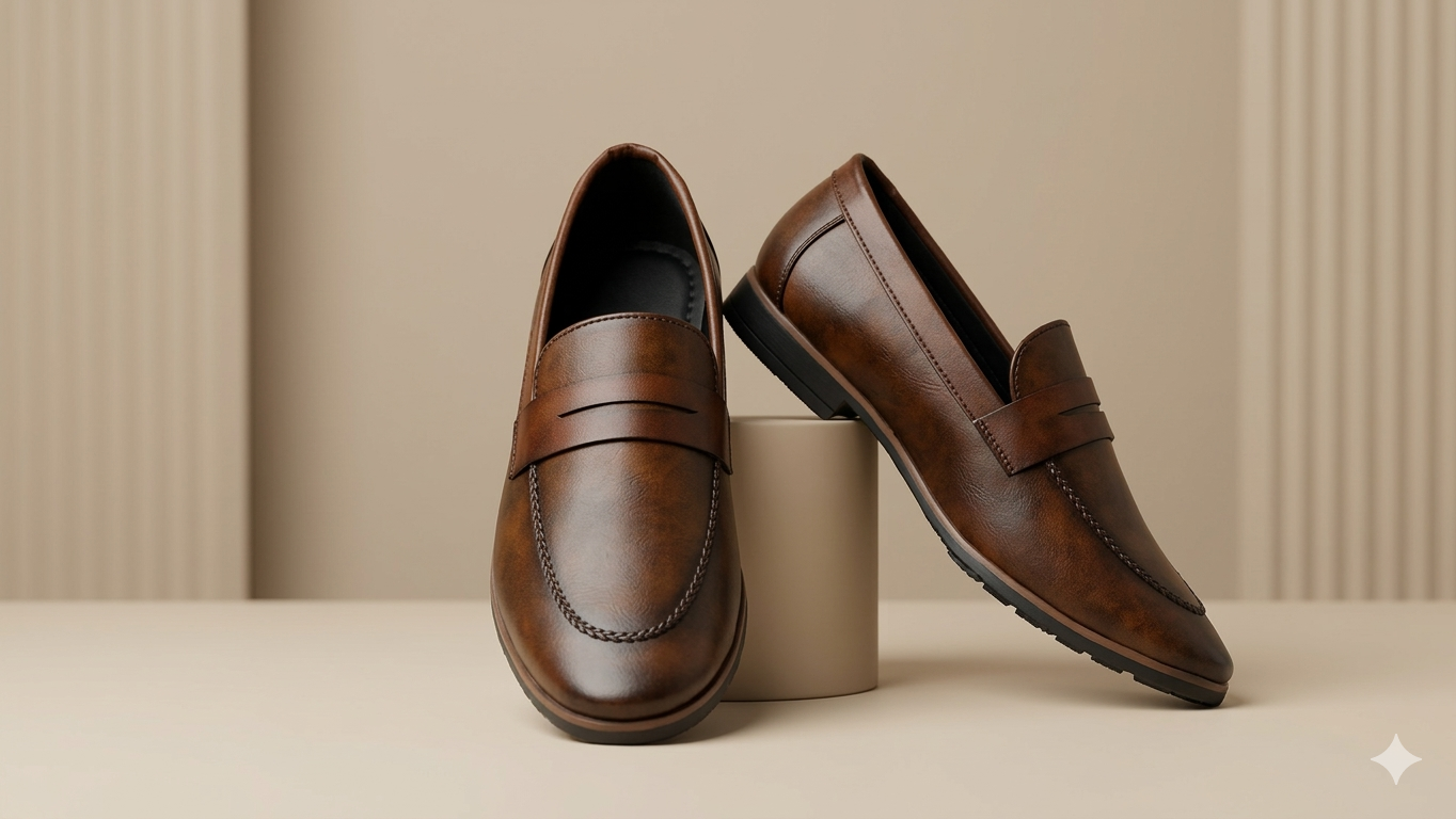 The Heritage Penny Loafer | Burnished Umber