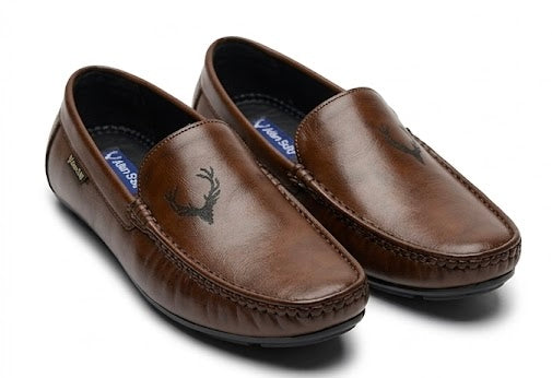 Brown Leather Bit Loafer