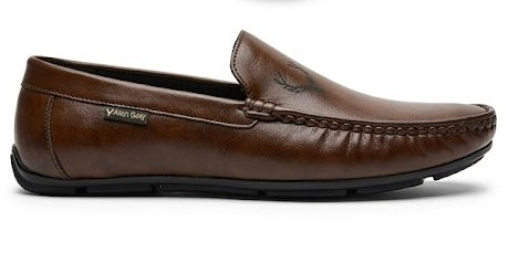 Brown Leather Bit Loafer