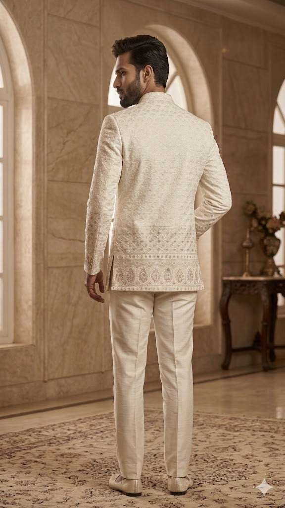 Daman Jodhpuri Classic Elegance. Intricate Craftsmanship