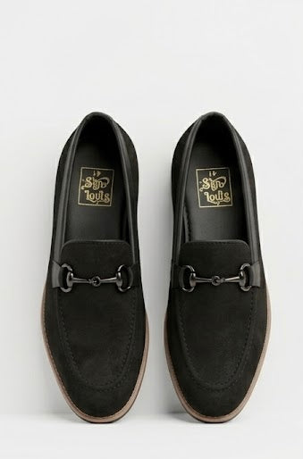 Blach Velvet loafer