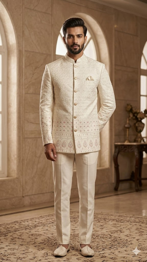 Daman Jodhpuri Classic Elegance. Intricate Craftsmanship