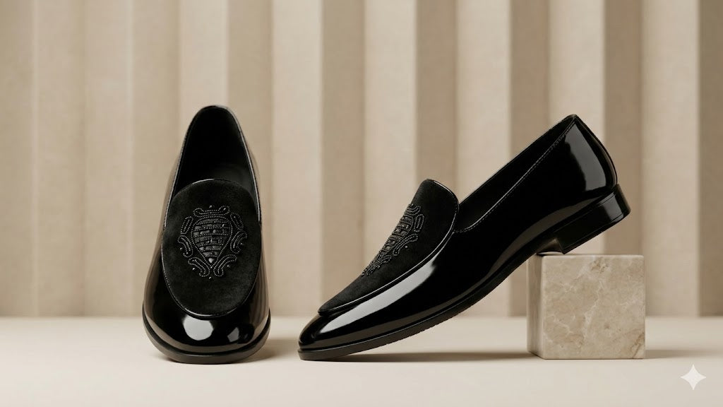 Diamond Work Loafers