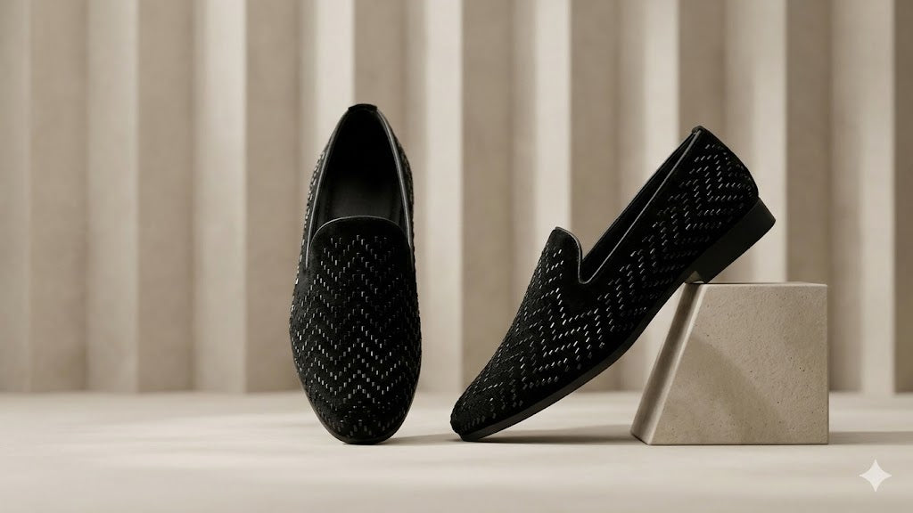 Diamond Work Loafers